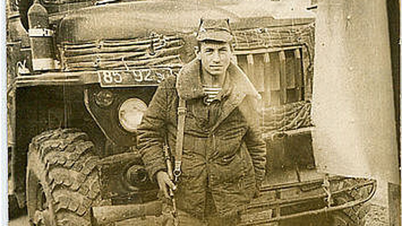 А.В. Веприцкий во время службы в Афганистане.