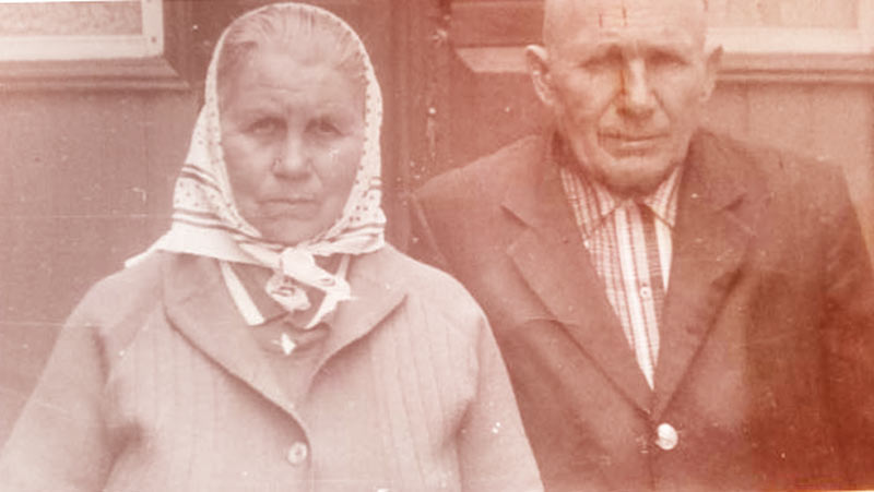 Вера Никифоровна и Владимир Афанасьевич Крат в 80-е годы.