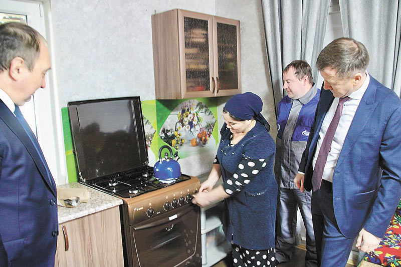 В конце 2023 г. в доме многодетной семьи Шавкатовых появился долгожданный газ, ст. Кисляковская.